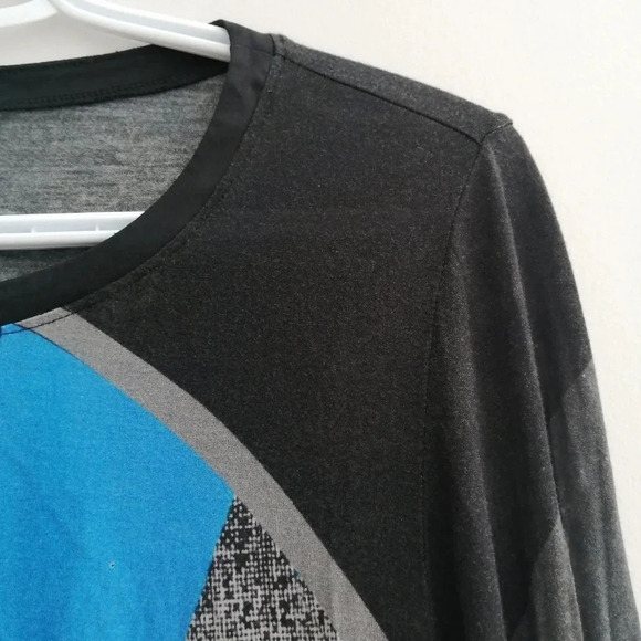 Helmut Lang Fracture Print Jersey Sweater Lightweight Long Sleeve Small - Picture 8 of 17